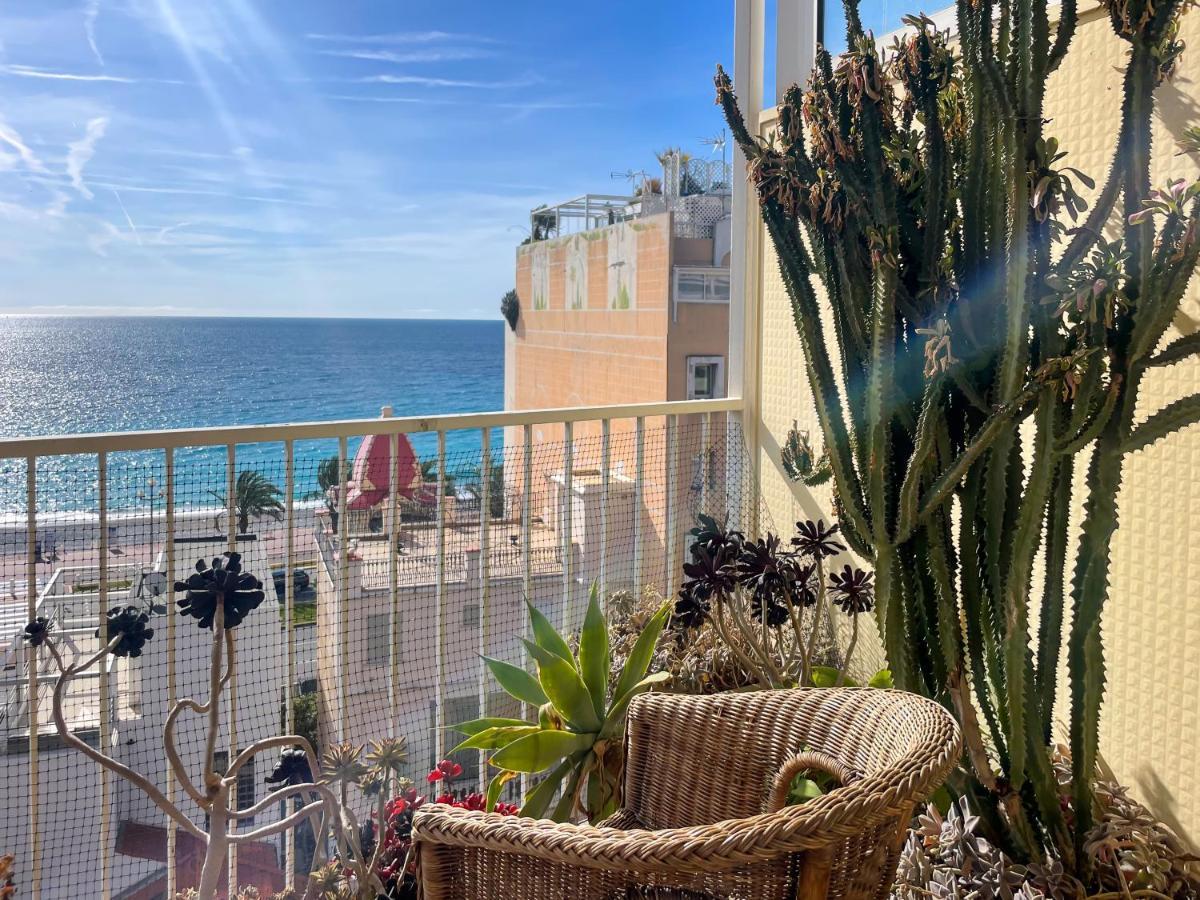 ニースParadise 4 Pers Terrazza Vista Mareアパートメント エクステリア 写真